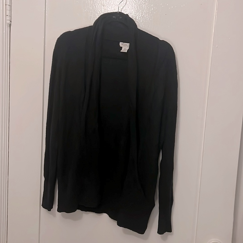 Rachel Zoe Black Cardigan Sweater- Size Medium